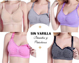 Brasier de lactancia broche lateral