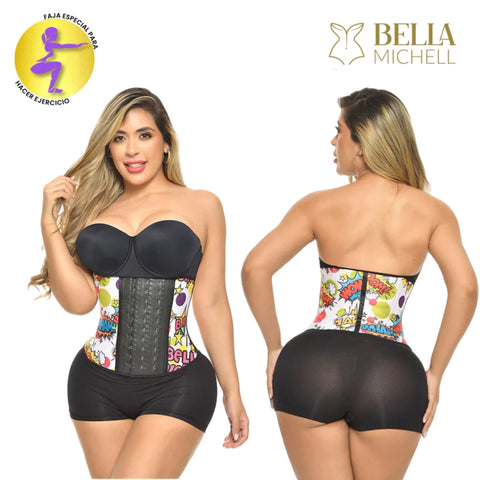 Bella Michell FL2026 Print 70 Cinturilla Talle Corto