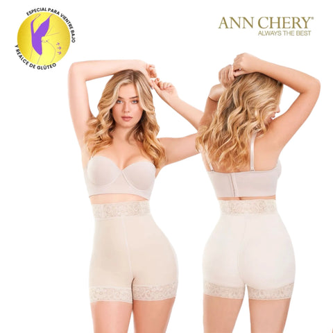 Ann Chery 1105: Short Alto Realce Invisible Glúteo