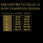 NUEVO!! Short Faja Compresión Cruzada