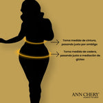 Ann Chery 1105: Short Alto Realce Invisible Glúteo